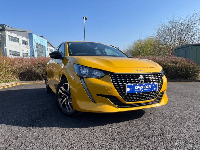 Peugeot 208 1.2 PureTech Active Premium + 5dr Hatchback Petrol YELLOW