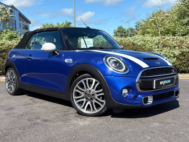 Mini Convertible 2.0 Cooper S 25th Anniversary Steptronic Euro 6 (s/s) 2dr Convertible Petrol Blue