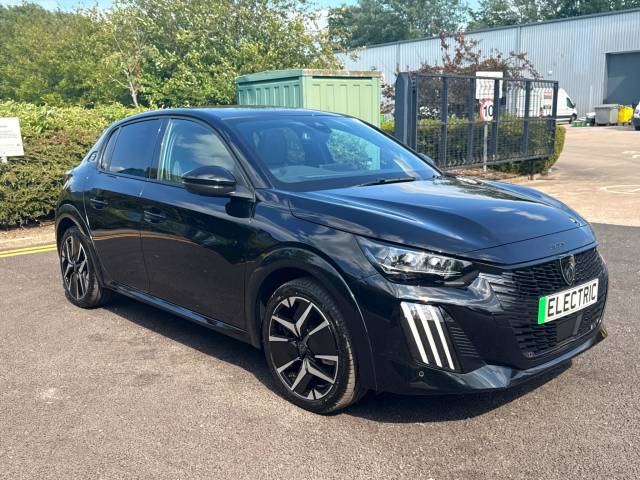 Peugeot e-208 51kWh GT Auto 5dr (7.4kW Charger) Hatchback Electric Nera Black
