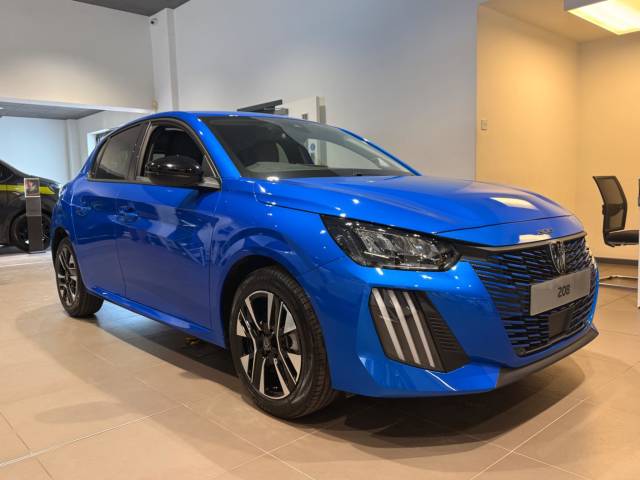 Peugeot 208 1.2 PureTech MHEV Allure e-DSC Euro 6 (s/s) 5dr Hatchback Hybrid Vertigo Blue