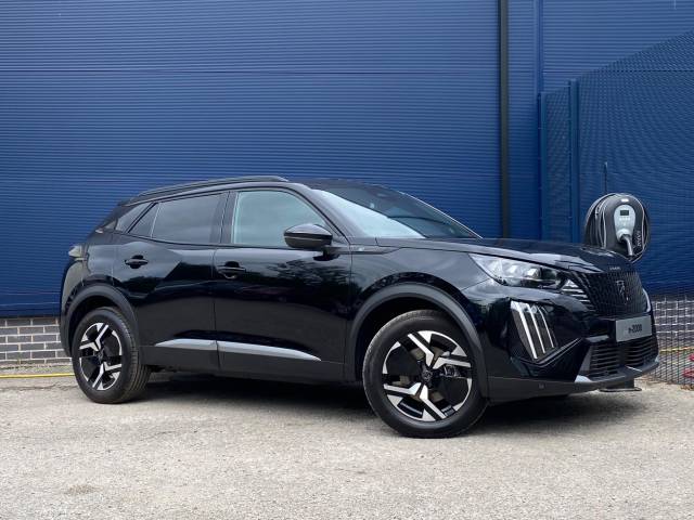 Peugeot e-2008 54kWh GT Auto 5dr (7kW Charger) SUV Electric Nera Black