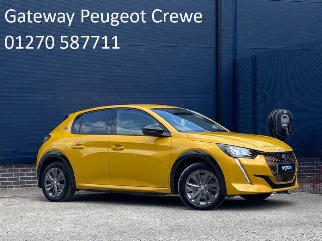 Peugeot e-208 0.0 100kW Allure Premium + 50kWh 5dr Auto Hatchback Electric YELLOW