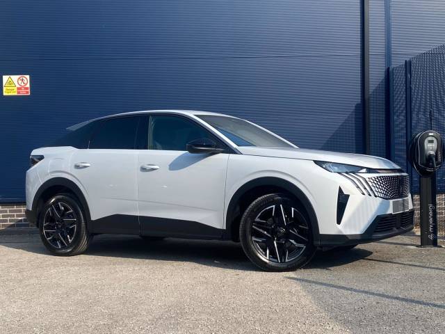 Peugeot 3008 1.2 MHEV Allure e-DSC Euro 6 (s/s) 5dr SUV Hybrid Okenite White