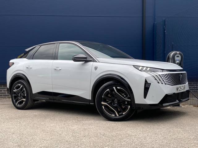 Peugeot E-3008 73kWh GT Auto 5dr SUV Electric Okenite White