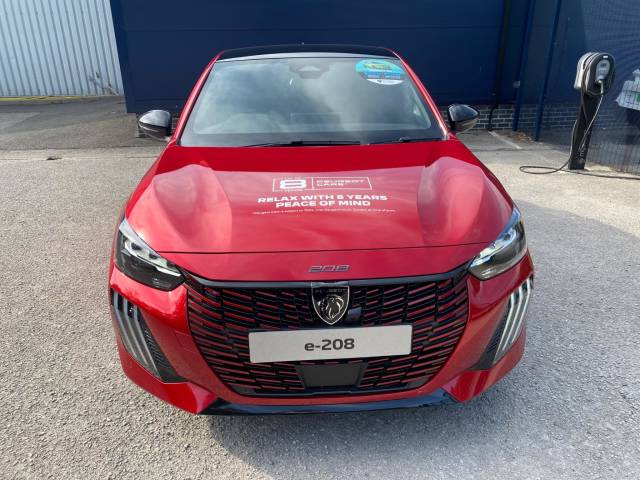 Peugeot e-208 51kWh GT Premium Auto 5dr (7.4kW Charger)