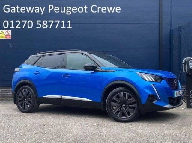 Peugeot e-2008 0.0 100kW GT Premium 50kWh 5dr Auto Hatchback Electric BLUE