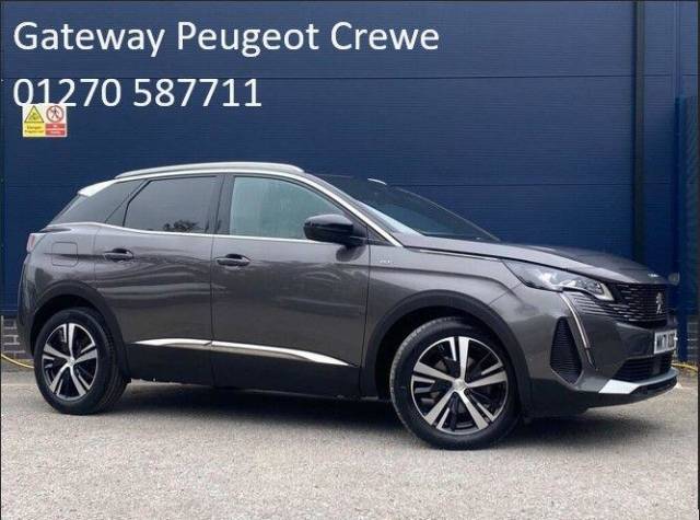 Peugeot 3008 1.2 PureTech GT 5dr EAT8 Hatchback Petrol GREY