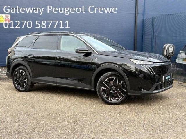 Peugeot 5008 1.2 Hybrid 136 GT 5dr e-DSC6 Hatchback Petrol BLACK