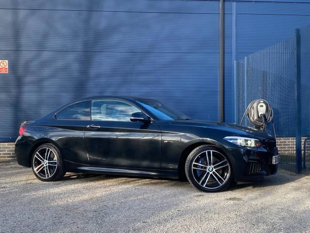 BMW 2 Series 1.5 218i M Sport 2dr [Nav] Step Auto Coupe Petrol BLACK