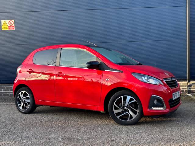 Peugeot 108 1.0 72 Allure 5dr Hatchback Petrol RED