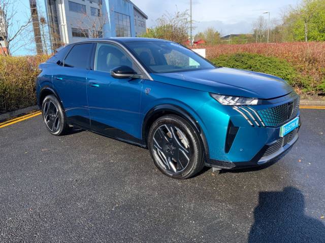 Peugeot E-3008 0.0 157kW GT 73kWh 5dr Auto Hatchback Electric BLUE