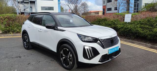 Peugeot e-2008 0.0 115kW GT 54kWh 5dr Auto Hatchback Electric WHITE