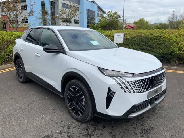 Peugeot 3008 1.2 Allure Premium e-DSC Euro 6 (s/s) 5dr SUV Hybrid Okenite White