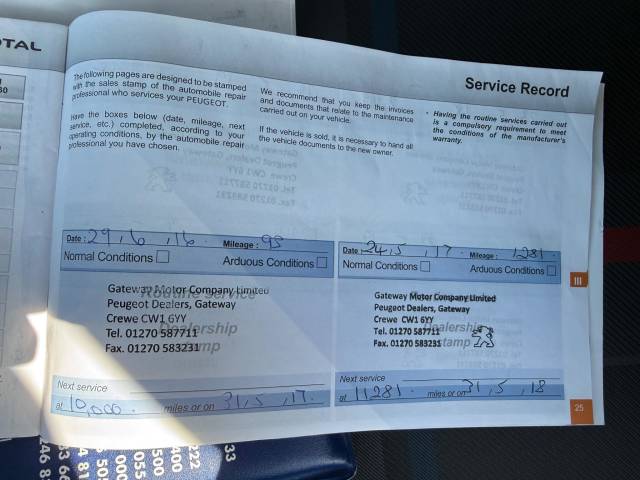 2016 Peugeot 108 1.0 Active 5dr 2-Tronic