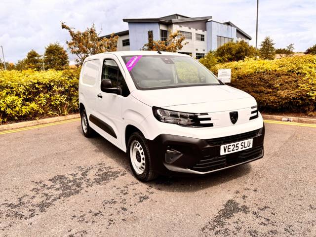Peugeot Partner 1.5 BlueHDi 100 Professional Plus Van Panel Van Diesel WHITE