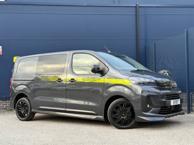 Peugeot Expert 2.0 BlueHDi 1200 Sport Standard Combi Van Double Cab 6dr Diesel EAT8 MWB Euro 6 (s/s) (180 ps) Crew Van Diesel Titanium Grey