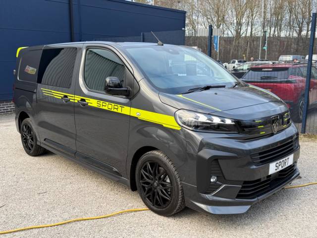 2025 Peugeot Expert 2.0 BlueHDi 1200 Sport Standard Combi Van Double Cab 6dr Diesel EAT8 MWB Euro 6 (s/s) (180 ps)