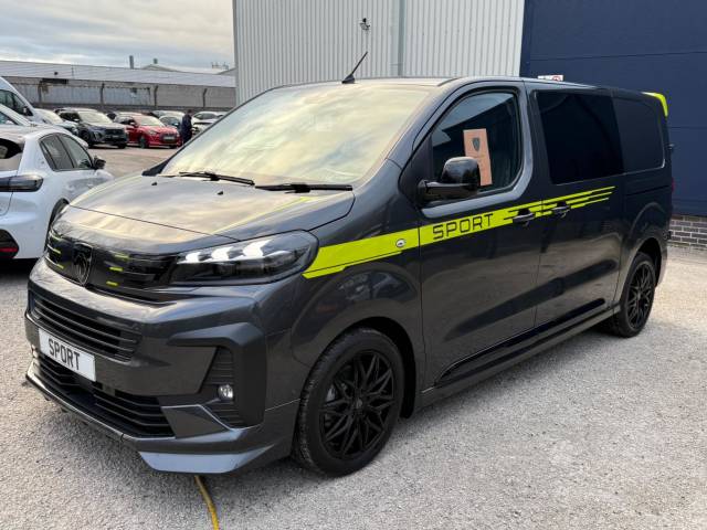 2025 Peugeot Expert 2.0 BlueHDi 1200 Sport Standard Combi Van Double Cab 6dr Diesel EAT8 MWB Euro 6 (s/s) (180 ps)