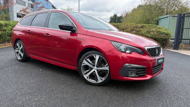 Peugeot 308 SW 1.5 BlueHDi 130 GT Line 5dr Estate Diesel RED