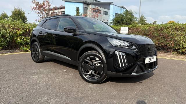 Peugeot 2008 1.2 Turbo ENVY Euro 6 (s/s) 5dr SUV Petrol Nera Black