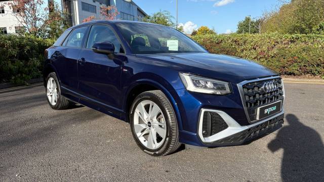 Audi Q2 1.5 35 TFSI S Line 5dr S Tronic Estate Petrol BLUE