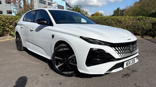 Peugeot E-308 55kWh GT Premium Auto 5dr Hatchback Electric Okenite White