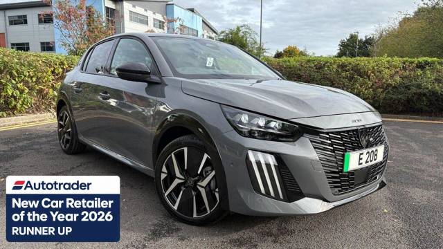 Peugeot e-208 51kWh GT Premium Auto 5dr (7.4kW Charger) Hatchback Electric Selenium Grey