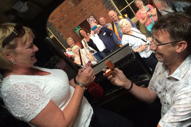 Weston man proposes during dealership's mystery tour