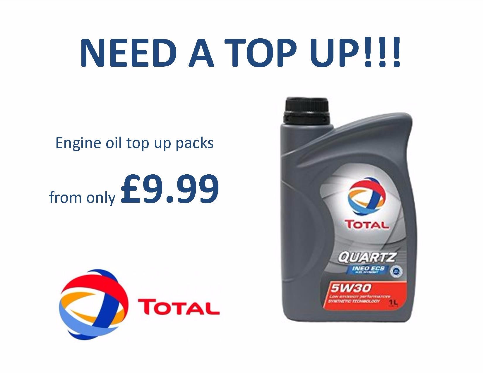 Oil Top Up Packs