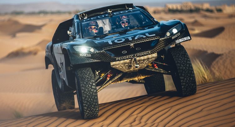 3 Peugeot's Line up for 2016 Dakar Rally