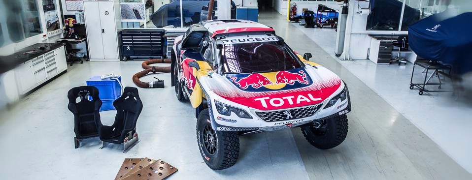 Peugeot 3008 DKR reveals its 2017 Dakar colours