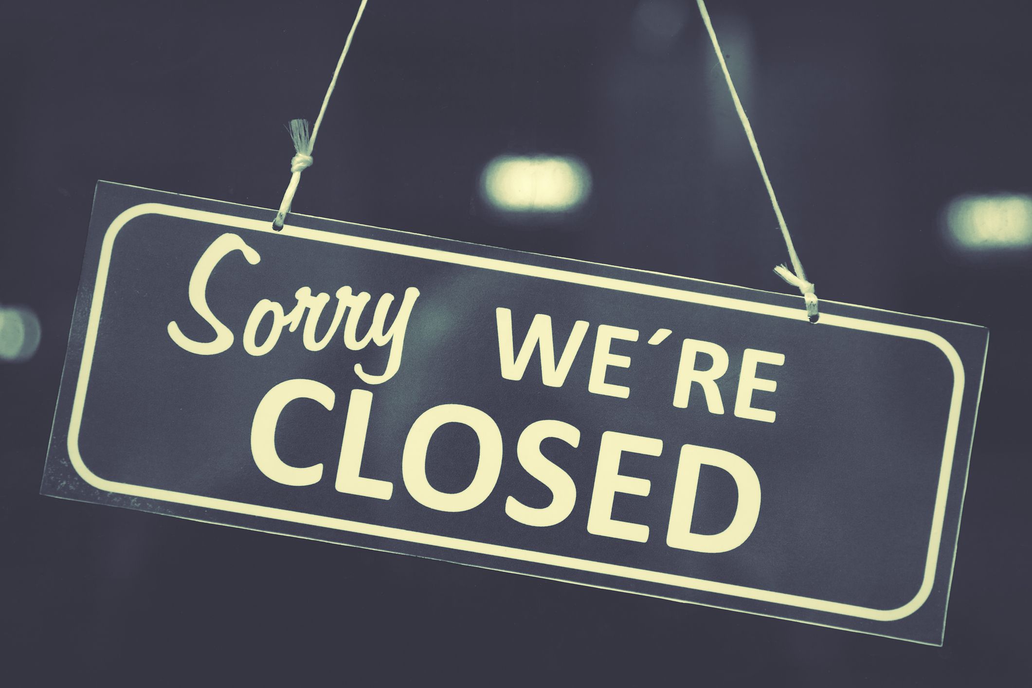 COVID 19 CLOSED