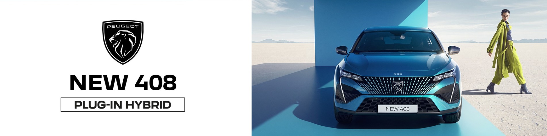 New 408 Plug-in Hybrid banner