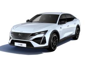 PEUGEOT E 408 ELECTRIC FASTBACK at Gateway Peugeot Crewe