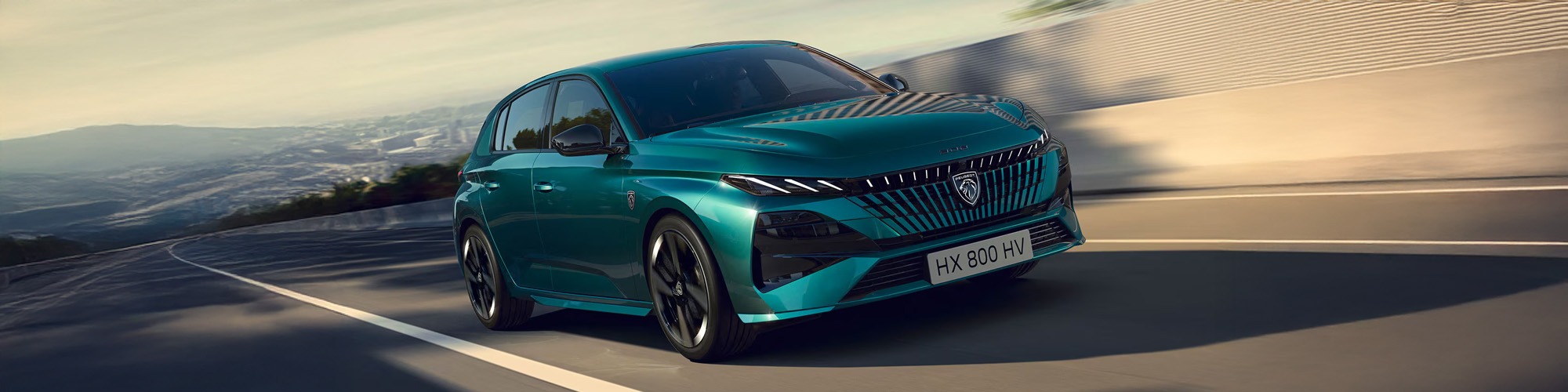 peugeot e-308 Banner